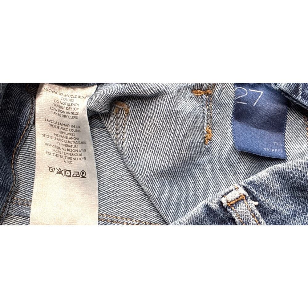 Anthropologie Straight-Leg Jeans in Medium Blue Wash - Picture 6 of 9